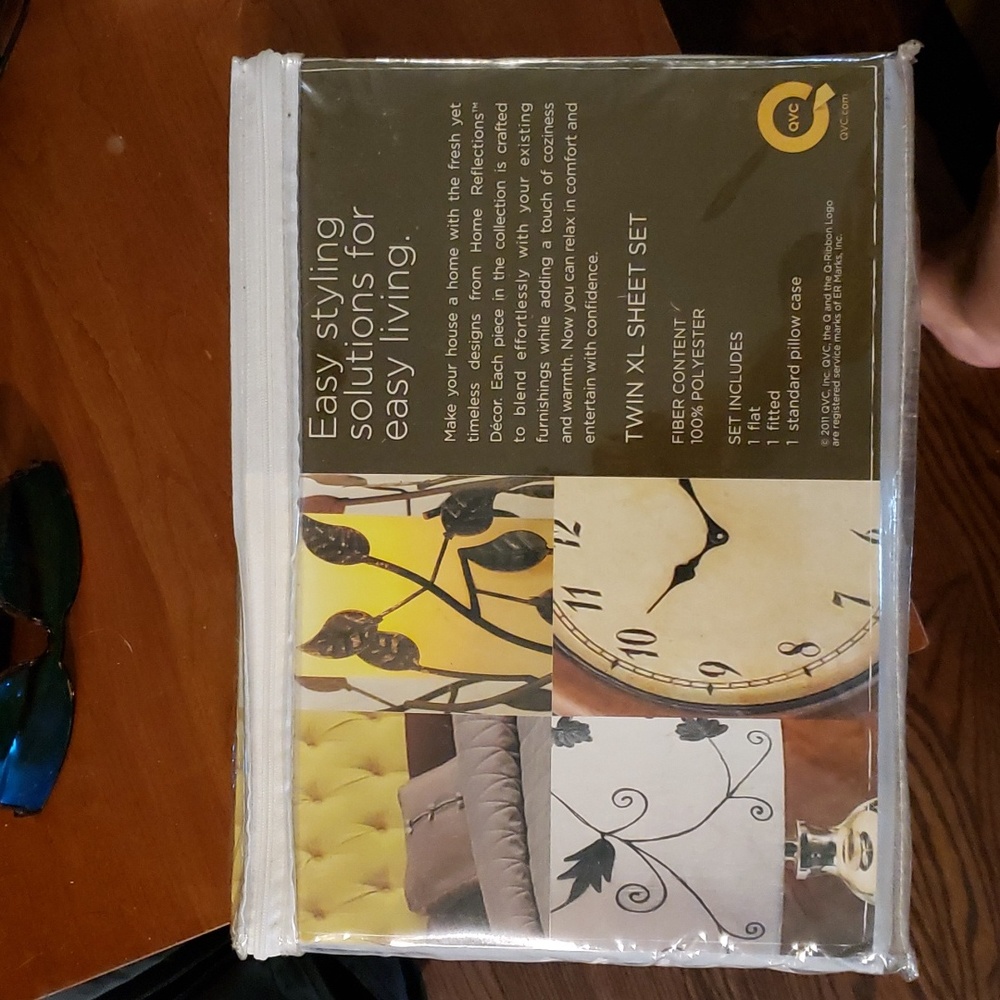 Slate Blue (looks gray) Twin XL sheets, for college dorm beds. Never used.